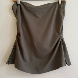 Olive Green Women's Skirt